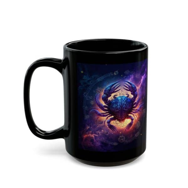 Black Cancer Dog Mug - Image 2