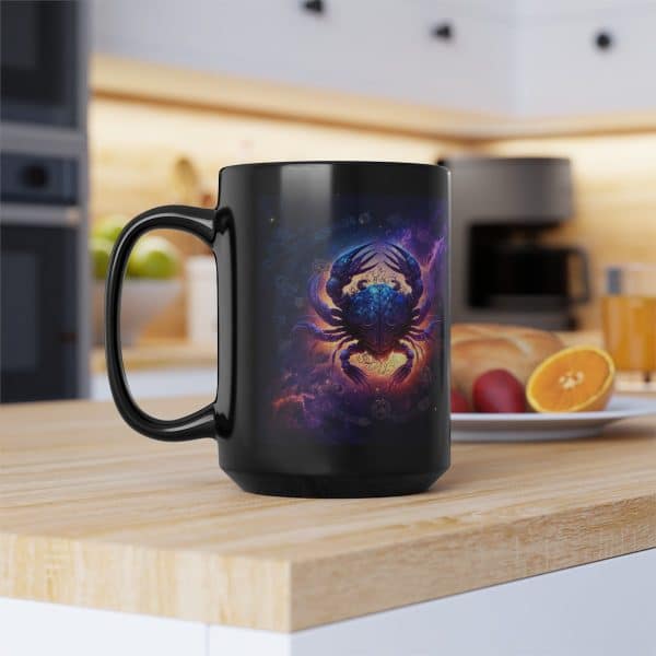 Black Cancer Dog Mug - Image 5