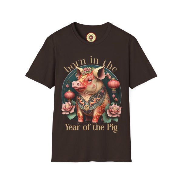 Born in the Year of the Pig T-Shirt - Image 11