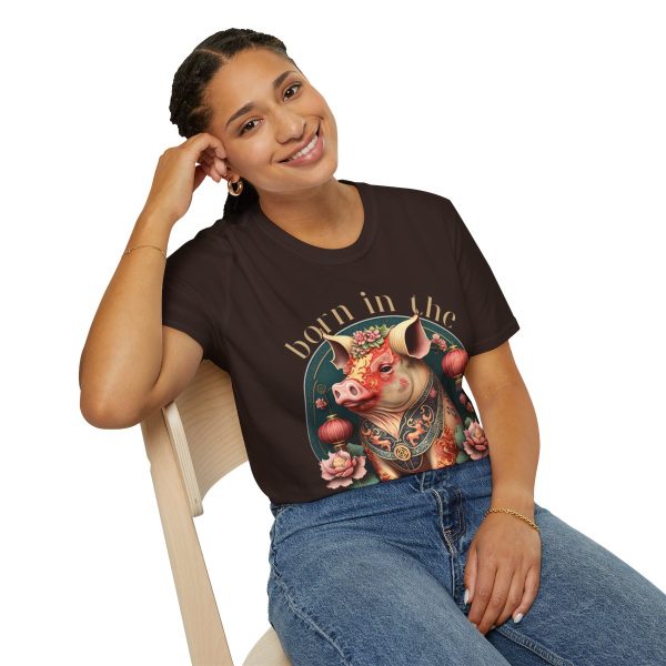 Born in the Year of the Pig T-Shirt - Image 16