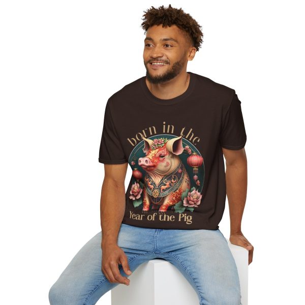 Born in the Year of the Pig T-Shirt - Image 18