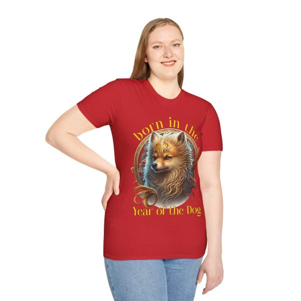 Born in the Year of the Dog Red T-Shirt - Image 5