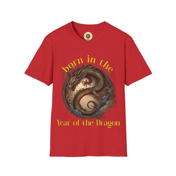 Born in the Year of the Dragon Red T-Shirt - Image 2