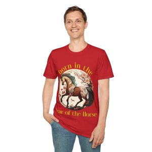 Born in the Year of the Horse Red T-Shirt