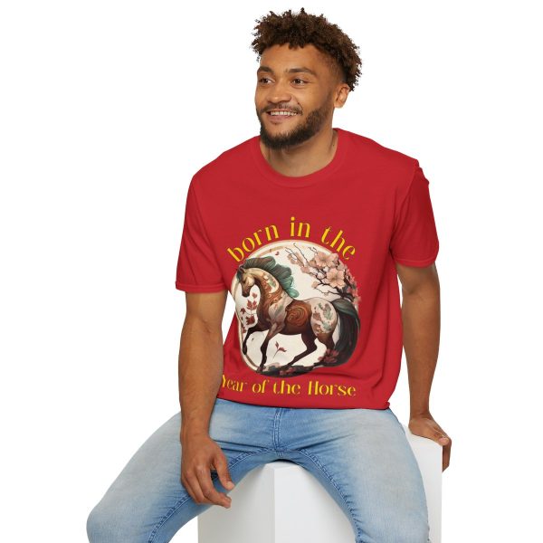Born in the Year of the Horse Red T-Shirt - Image 9