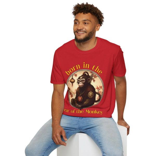 Born in the Year of the Monkey Red T-Shirt - Image 9