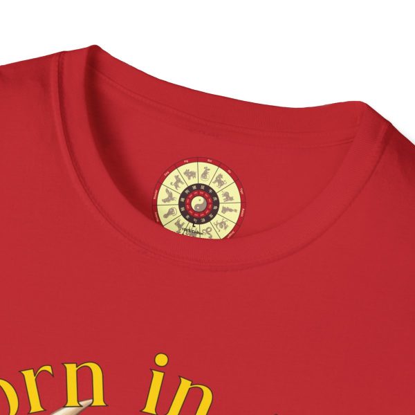 Born in the Year of the Ox Red T-Shirt - Image 3
