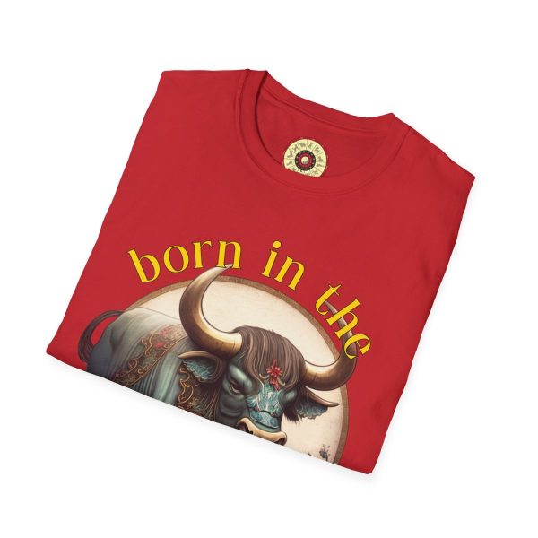 Born in the Year of the Ox Red T-Shirt - Image 4