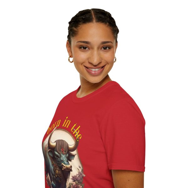 Born in the Year of the Ox Red T-Shirt - Image 6