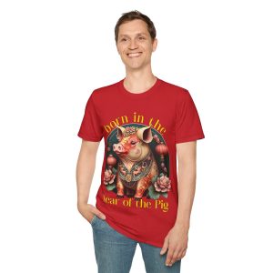 Born in the Year of the Pig Red T-Shirt
