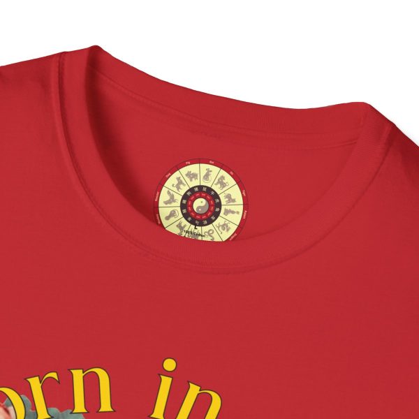 Born in the Year of the Rabbit Red T-Shirt - Image 3