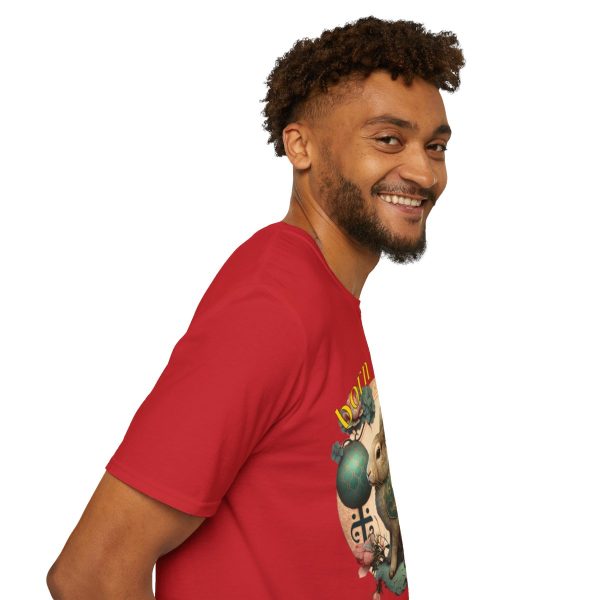 Born in the Year of the Rabbit Red T-Shirt - Image 8