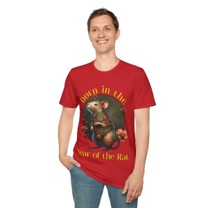 Born in the Year of the Rat Red T-Shirt