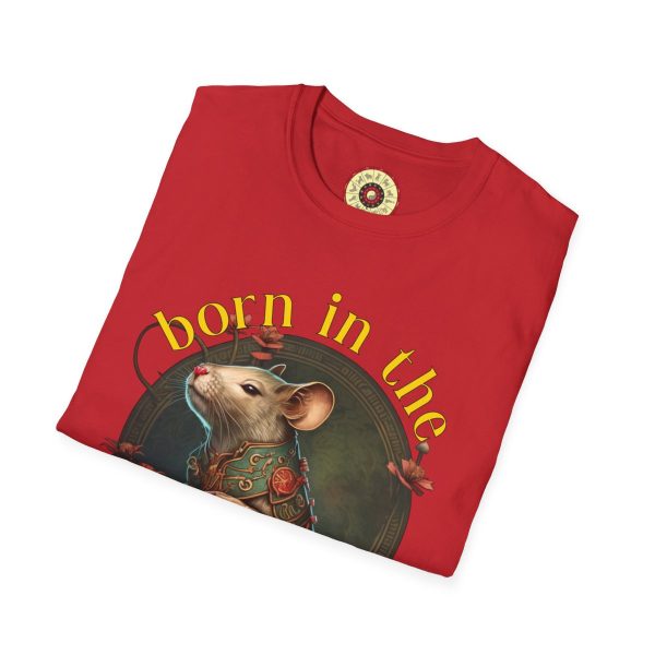 Born in the Year of the Rat Red T-Shirt - Image 4