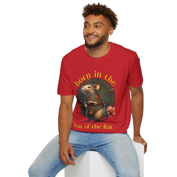 Born in the Year of the Rat Red T-Shirt - Image 9
