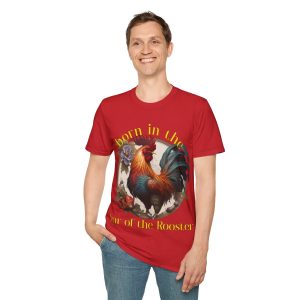 Born in the Year of the Rooster Red T-Shirt