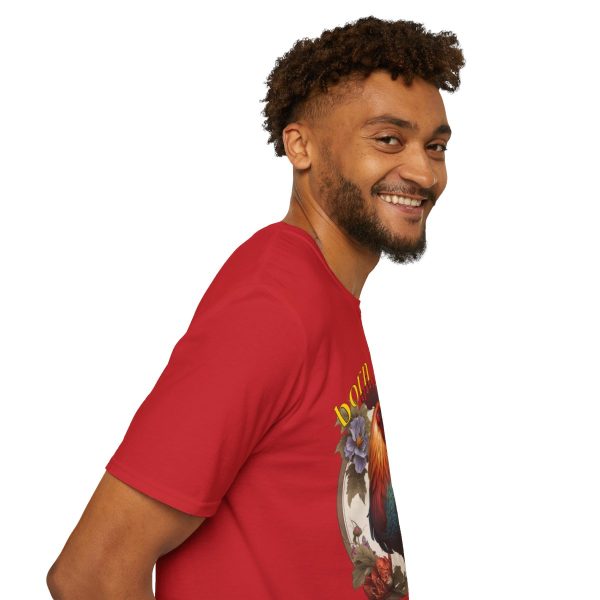 Born in the Year of the Rooster Red T-Shirt - Image 8