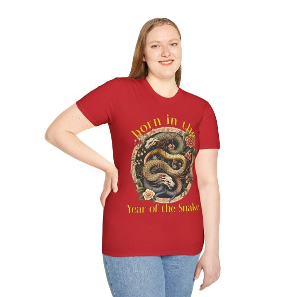 Born in the Year of the Snake Red T-Shirt - Image 5