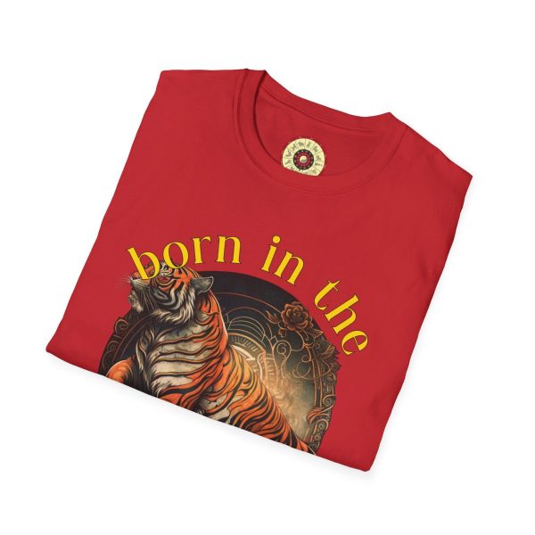 Born in the Year of the Tiger Red T-Shirt - Image 4