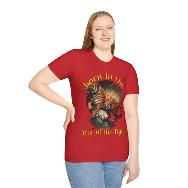 Born in the Year of the Tiger Red T-Shirt - Image 5