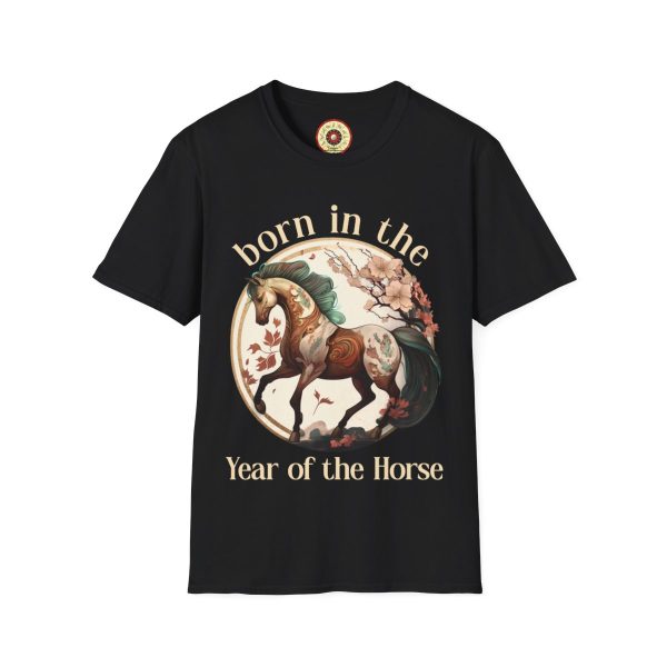 Born in the Year of the Horse T-Shirt - Image 2