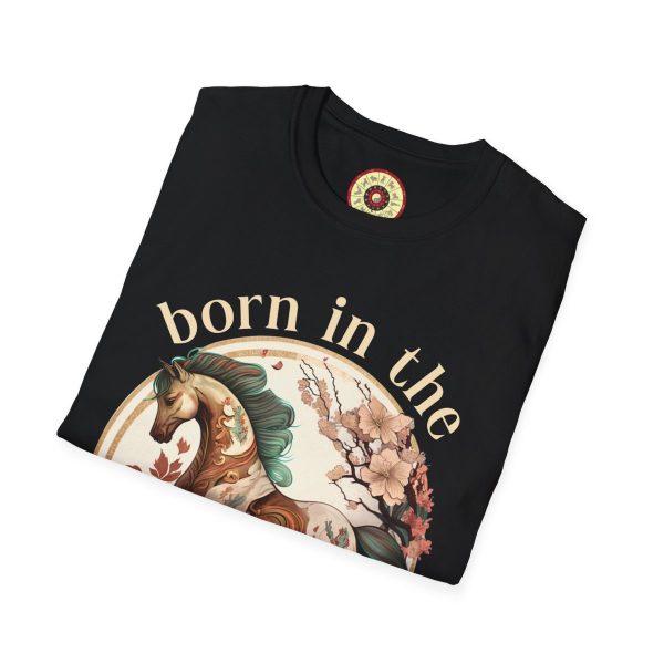 Born in the Year of the Horse T-Shirt - Image 4