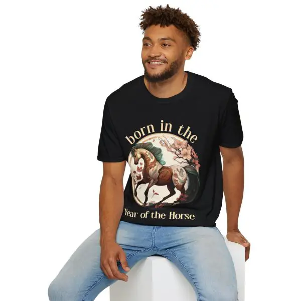 Born in the Year of the Horse T-Shirt - Image 9