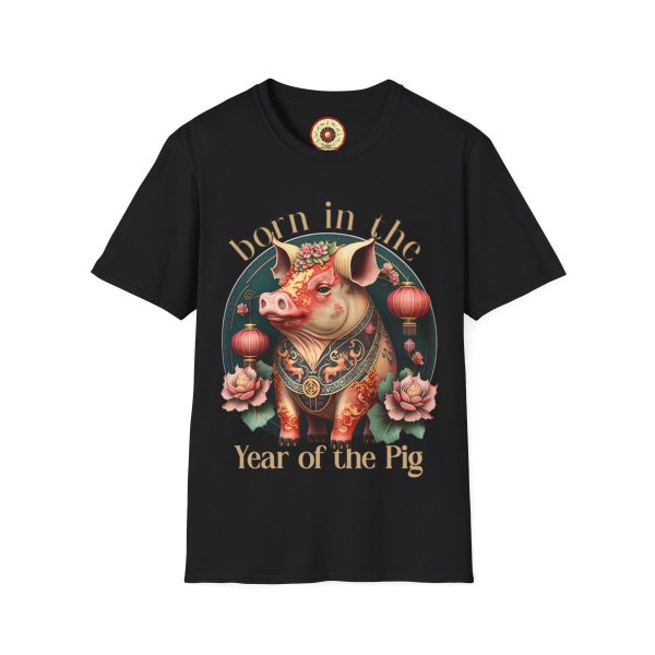 Born in the Year of the Pig T-Shirt - Image 2