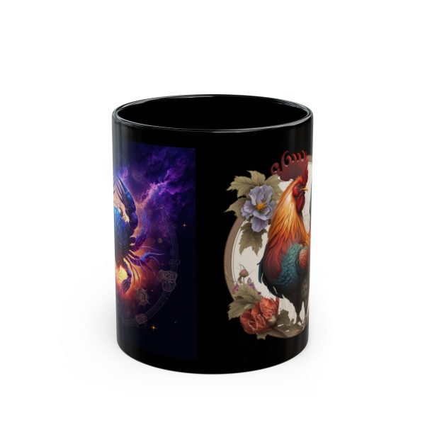 Black Cancer Rooster Mug - Image 5