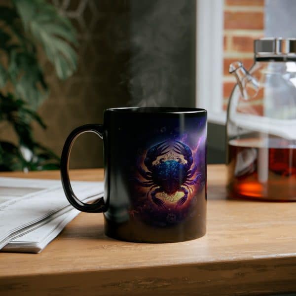Black Cancer Dog Mug - Image 10