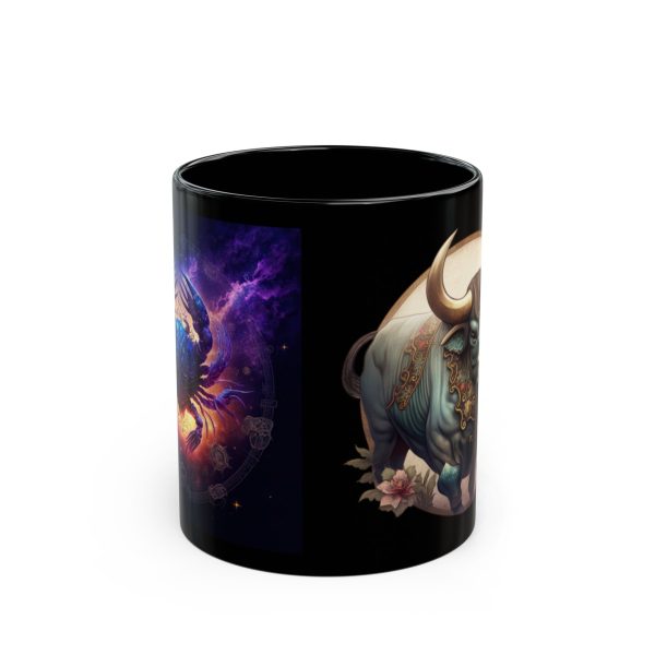 Black Cancer Ox Mug - Image 5
