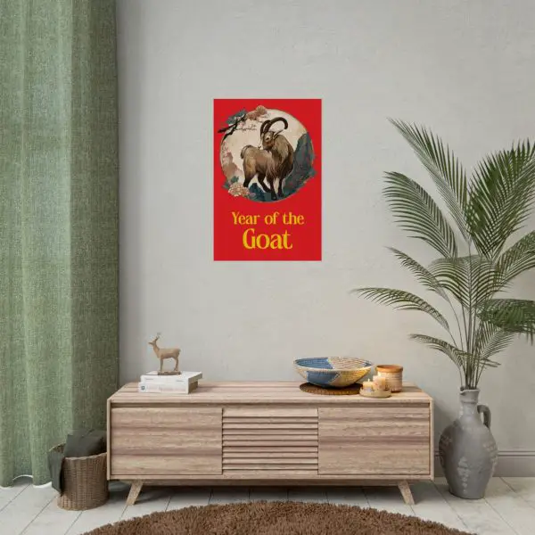 Year of the Goat Red Posters - Image 19