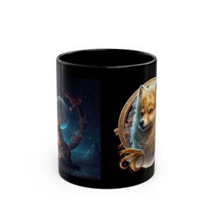 sagittarius dog mug