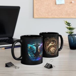 Gemini dragon mug
