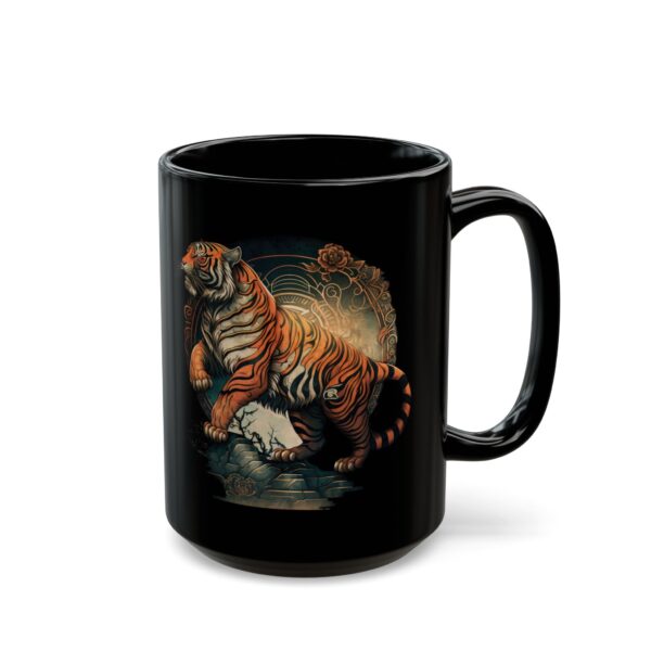 Black Scorpio Tiger Mug - Image 5