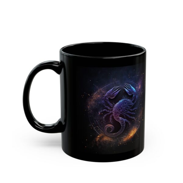 Black Scorpio Rabbit Mug - Image 3