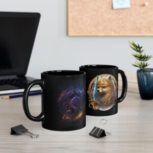 scorpio dog mug