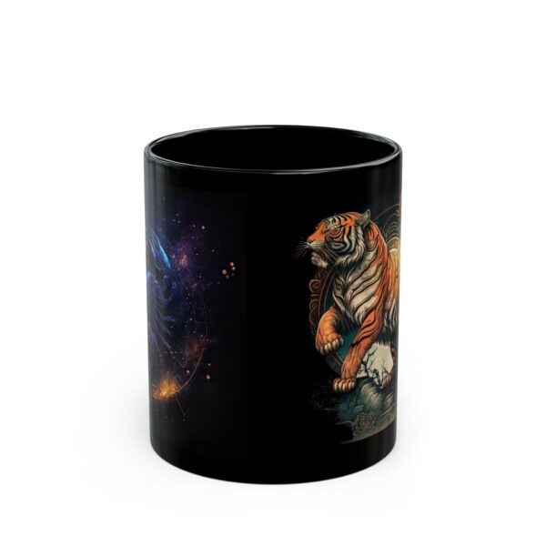 Black Scorpio Tiger Mug - Image 2