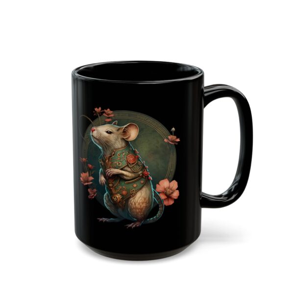 Black Scorpio Rat Mug - Image 5
