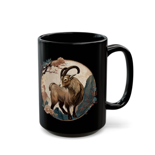 Black Scorpio Goat Mug - Image 5