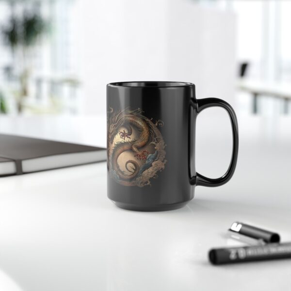 Black Scorpio Dragon Mug - Image 6