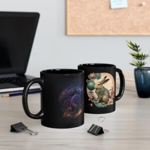 scorpio rabbit mug