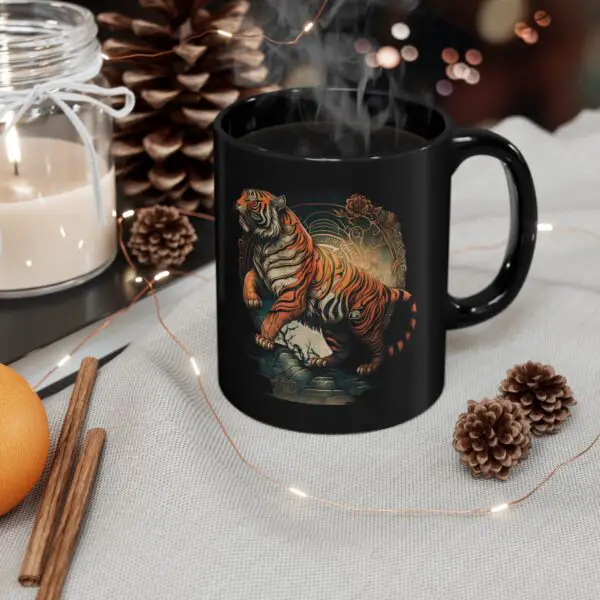 scorpio tiger mug