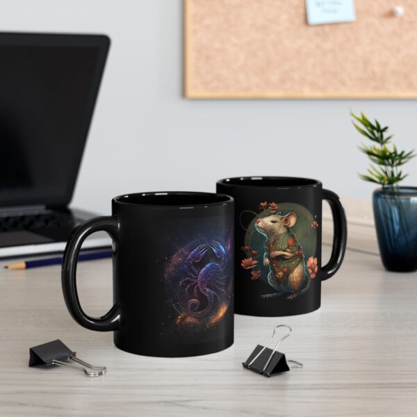 scorpio rat mug