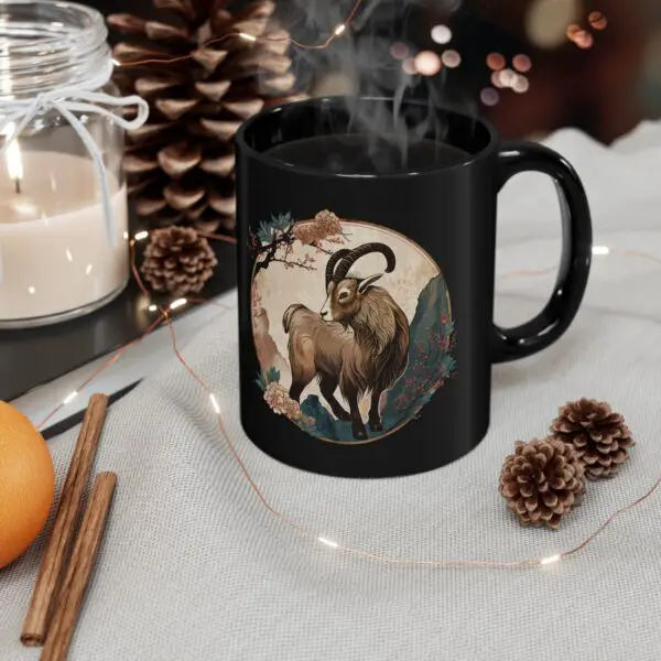 scorpio goat mug