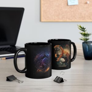 scorpio tiger mug