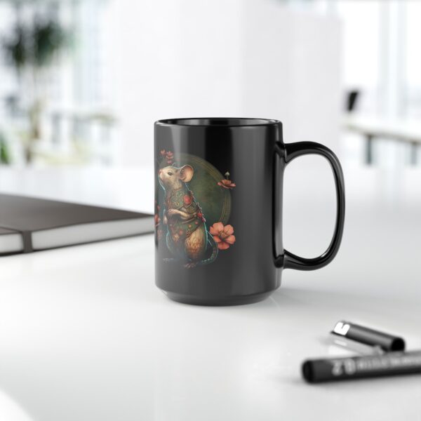 Black Scorpio Rat Mug - Image 6