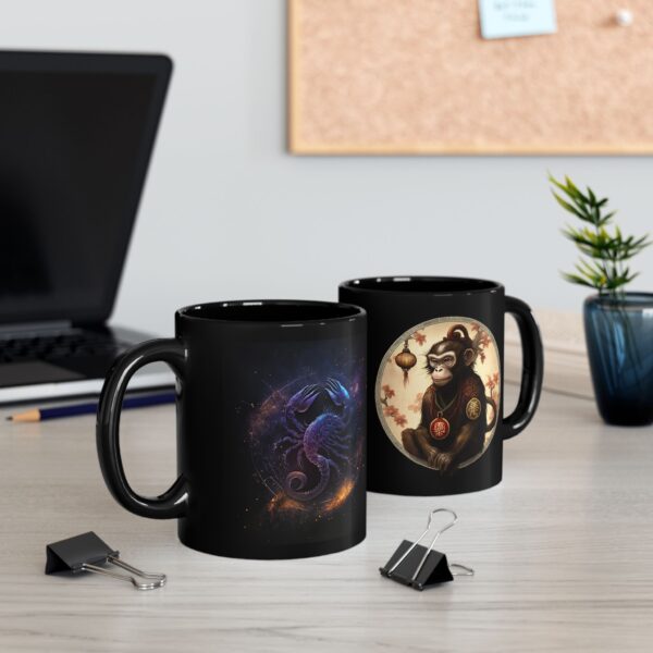 scorpio monkey mug