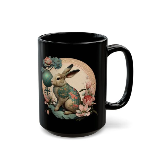 Black Scorpio Rabbit Mug - Image 5