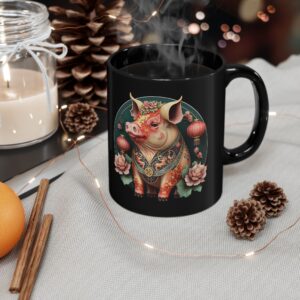 scorpio pig mug